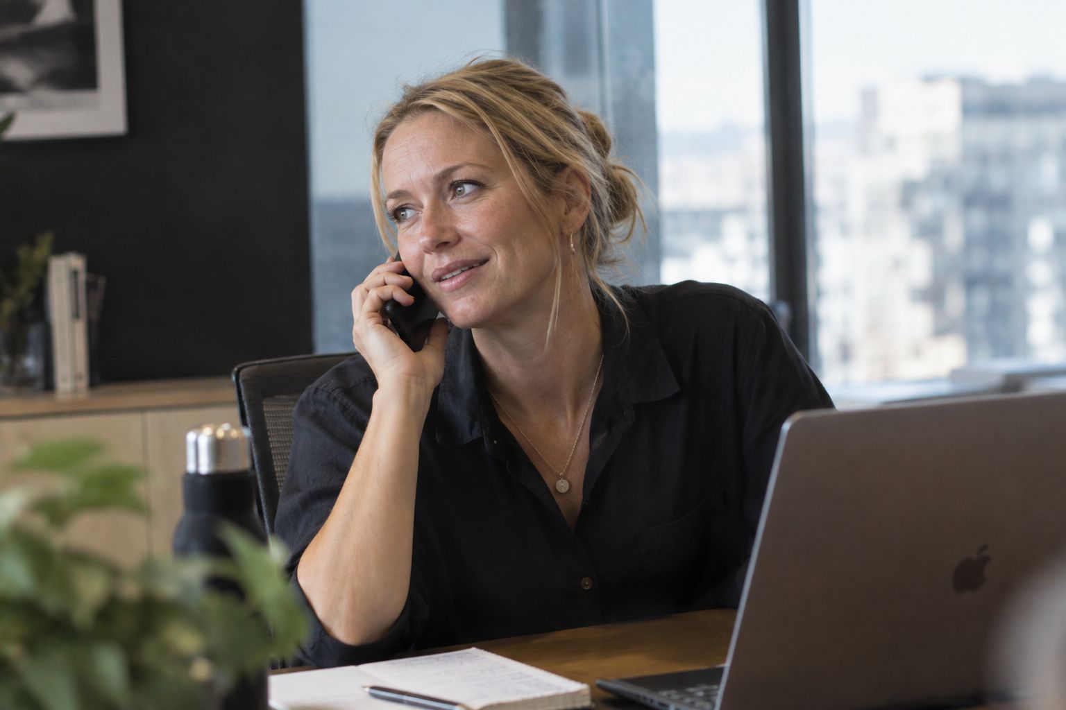 A Moritz Wealth client operations specialist speaking with a client